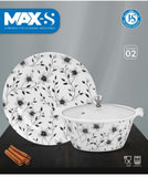 Premium 72 Pcs Dinner Set – Stylish Double Glaze | Durable, Microwave Safe & High Quality Crockery – by Mehar Clicks