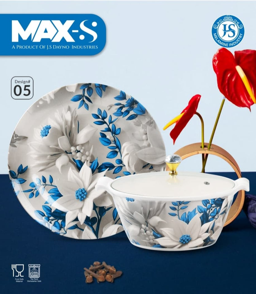 Premium 72 Pcs Dinner Set – Stylish Double Glaze | Durable, Microwave Safe & High Quality Crockery – by Mehar Clicks